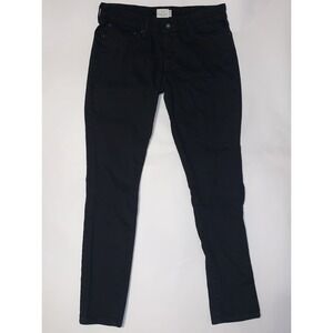 Levi's Black Demi Curve Skinny Denim Jeans Women's Size 10 32W x 29.5L Mid-Rise
